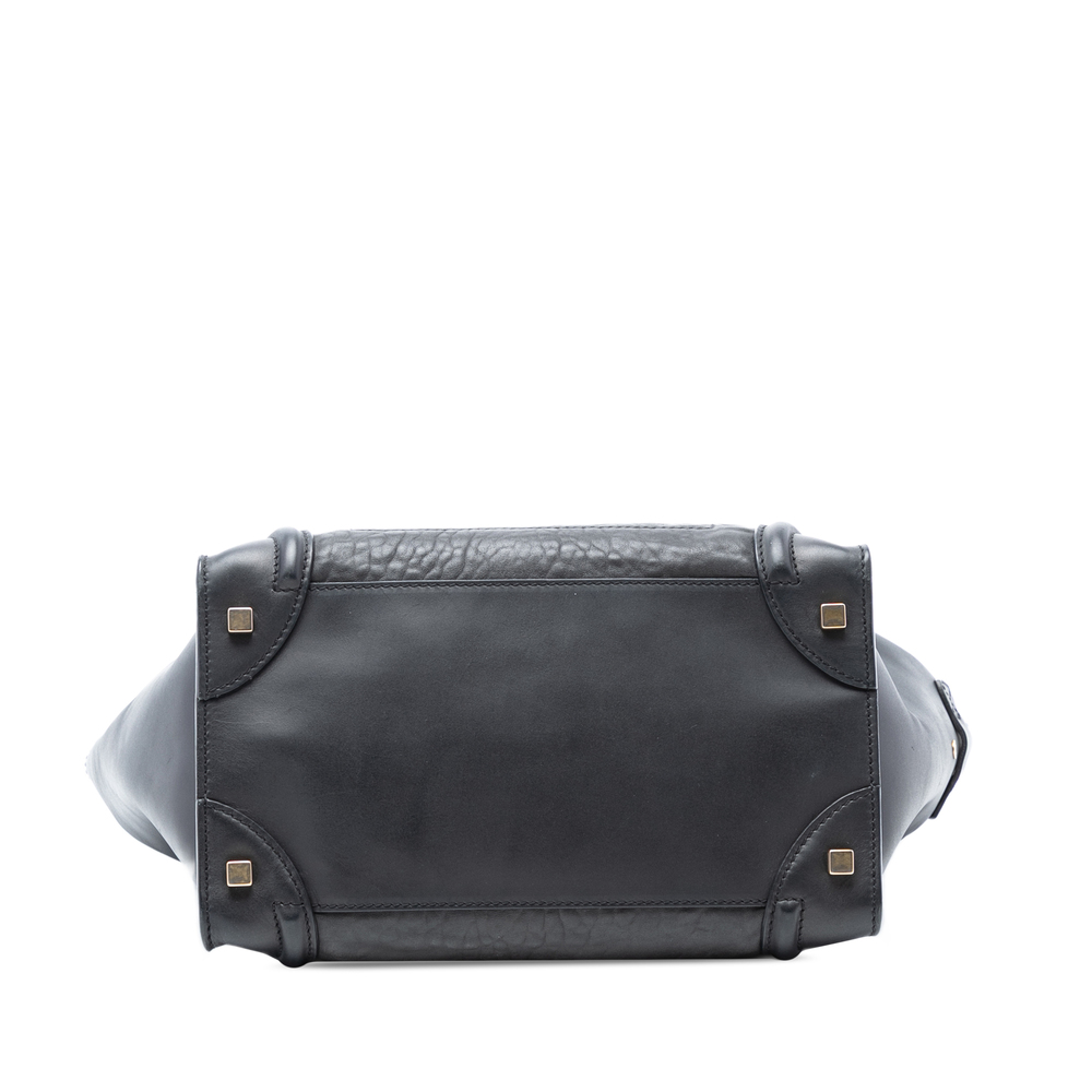 Pre-Loved Celine Mini Embossed Calfskin Luggage Tote - Picture 3 of 7